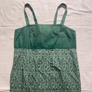 Hippy floral Tie Back Top